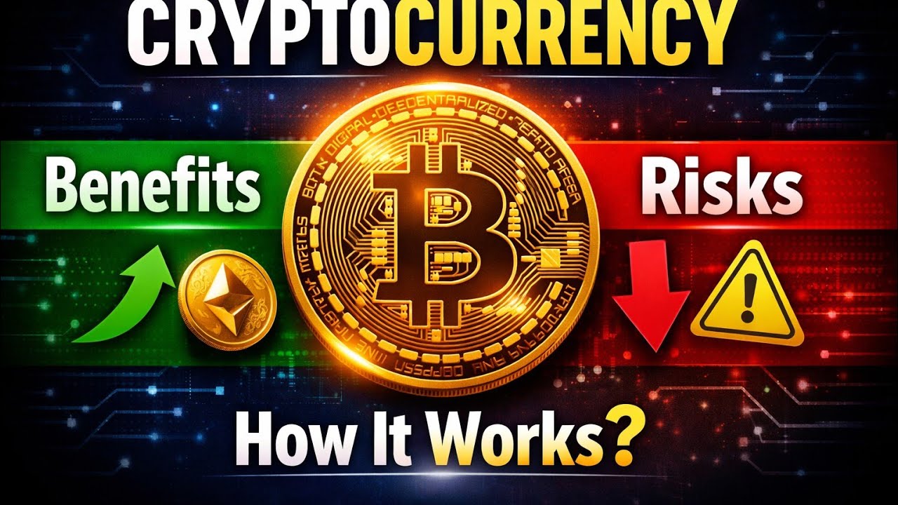 Cryptocurrency: Benefits, Risks, and How It Works.