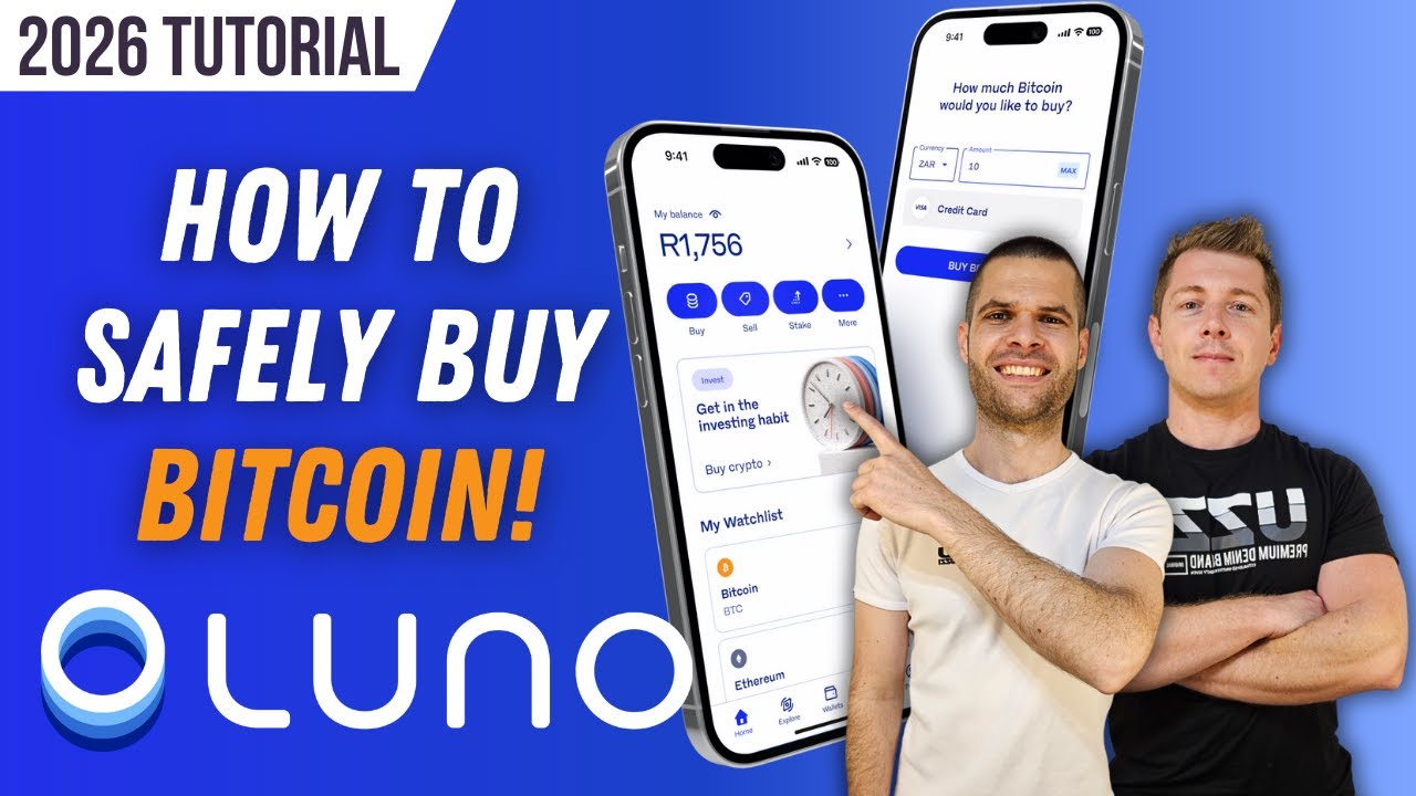 How to Buy Bitcoin on Luno | 2026 Tutorial  (R200 Free Bitcoin)